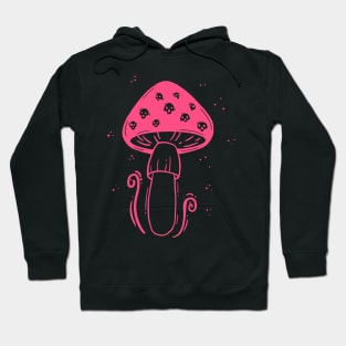 skull cap pink Hoodie